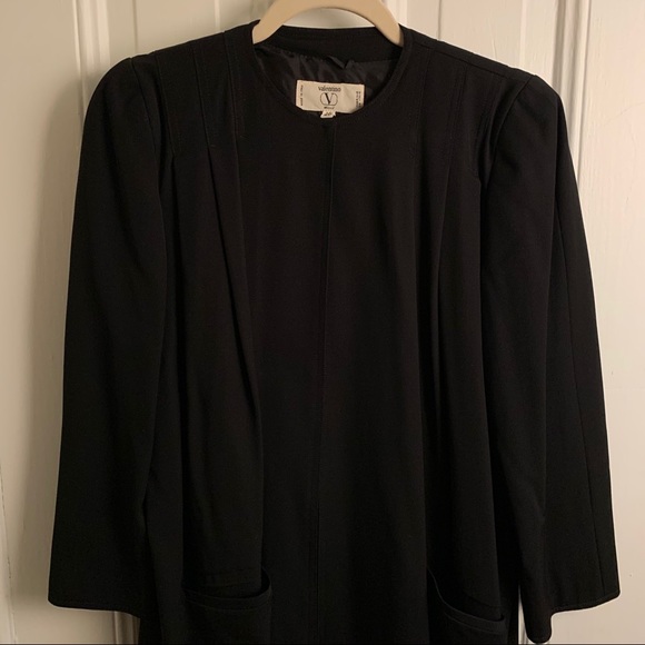 ๐จSOLD Miss V Valentino *Made in Italy* Wool Jacket EVC - Picture 3 of 14